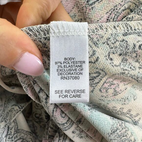 Cato NWT Plus Tropical Escape Fuchsia Rose Beaded Strapless Halter Maxi Dress - Picture 7 of 8